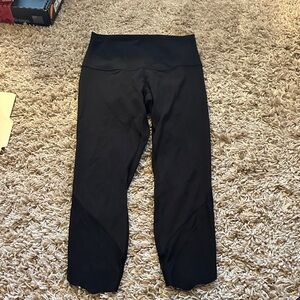Black High-Waisted Leggings Lululemon